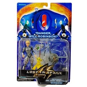 Lost in Space Dr. Judy Robinson Cryo-Suit Figure w/Spider Trendmasters 1998